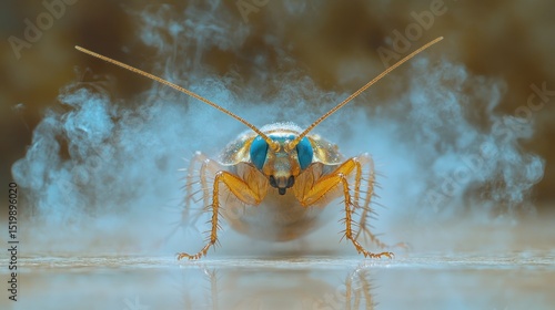 Wallpaper Mural Close-up of a roach, steam/smoke Torontodigital.ca