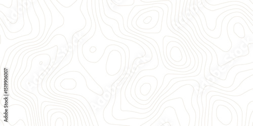 Topographic map patterns, topography line map. Vintage outdoors style. World map Template. Stock vector