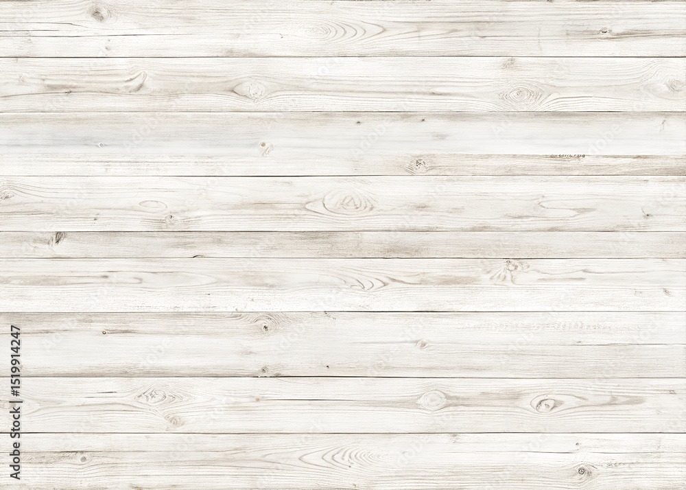 Fototapeta premium Whitewashed Wood Plank Background Texture High-Resolution Photo