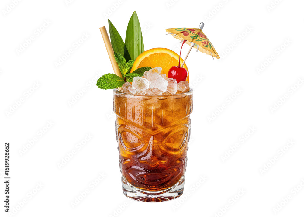 tropical mai tai cocktail tropical mai tai cocktail