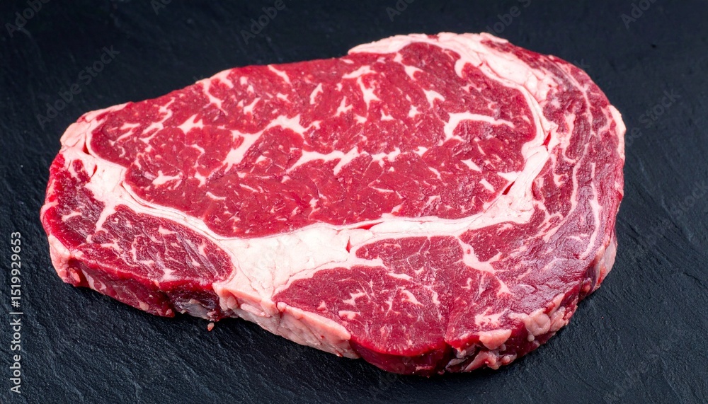 Fototapeta premium Argentinian Steak Ojo de Bife (Boneless Ribeye) A central portion of ribeye without bone.