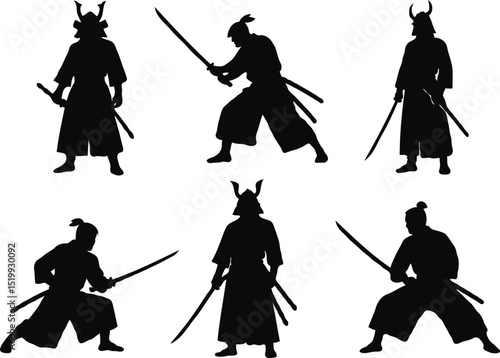 silhouette of a knight with sword 