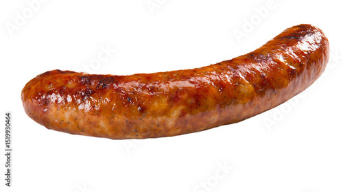 a sausage on a white background with a white background