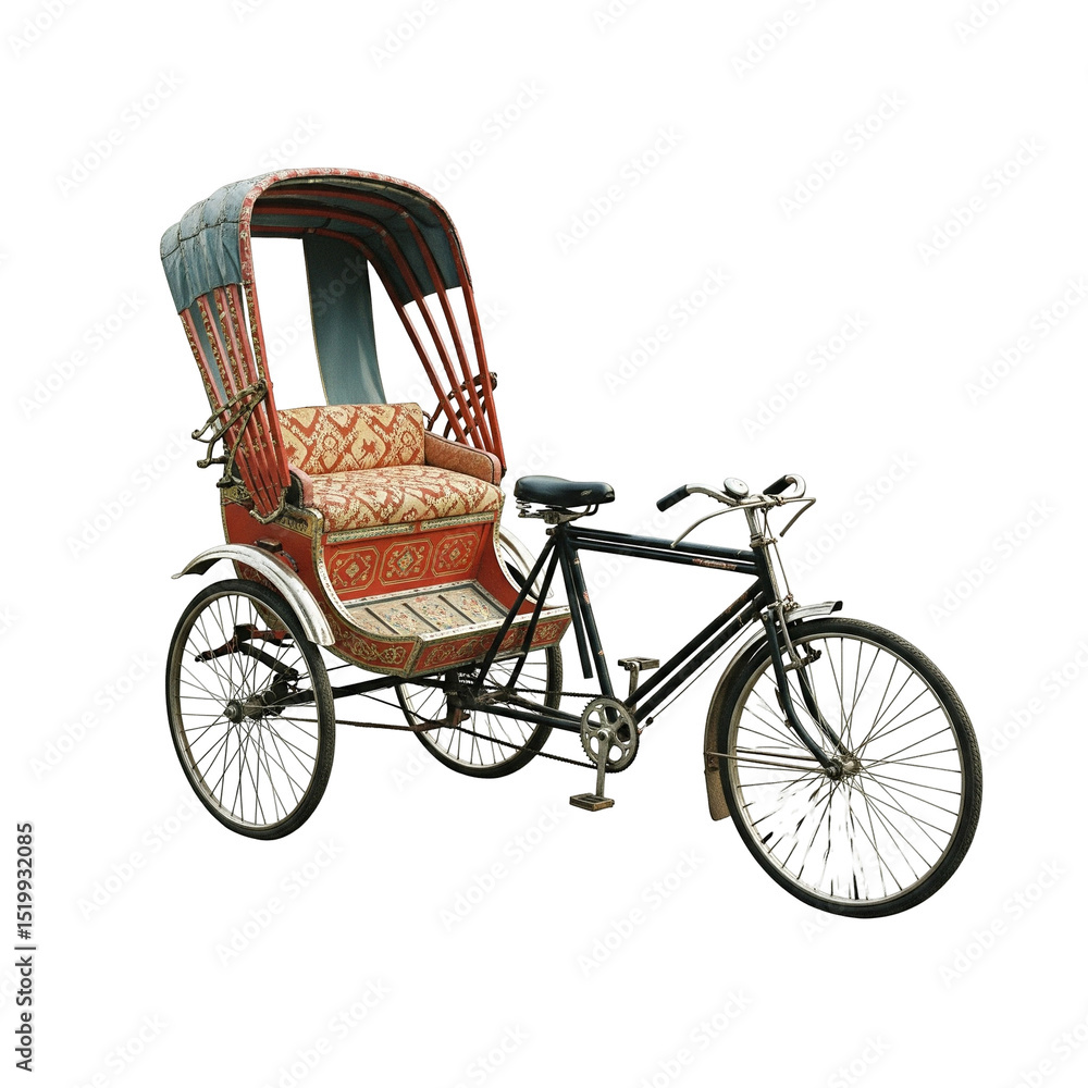 Fototapeta premium Vintage Rickshaw