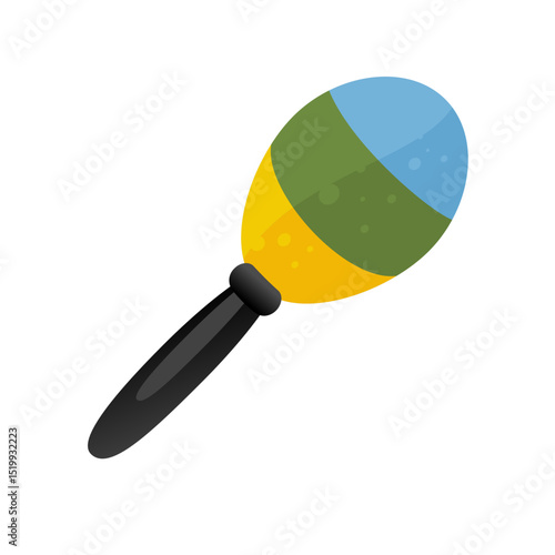 Mexican maracas – vector illustration