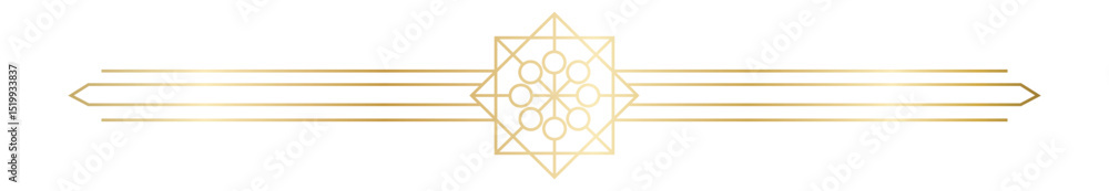 Elegant golden geometric symbol dividing four horizontal lines, creating a sophisticated and minimalist design on a pristine white background, exuding luxury and contemporary style Elegant golden geometric symbol dividing four horizontal lines, creating a sophisticated and minimalist design on a pristine white background, exuding luxury and contemporary style