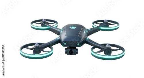 futuristic drone on white background png