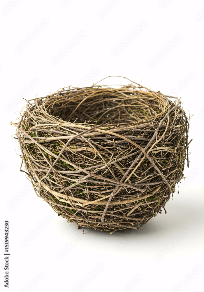 Obraz premium bird nest isolated
