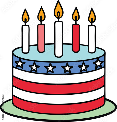 Patriotic Celebration Cake A Delicious Fourth of July Dessert