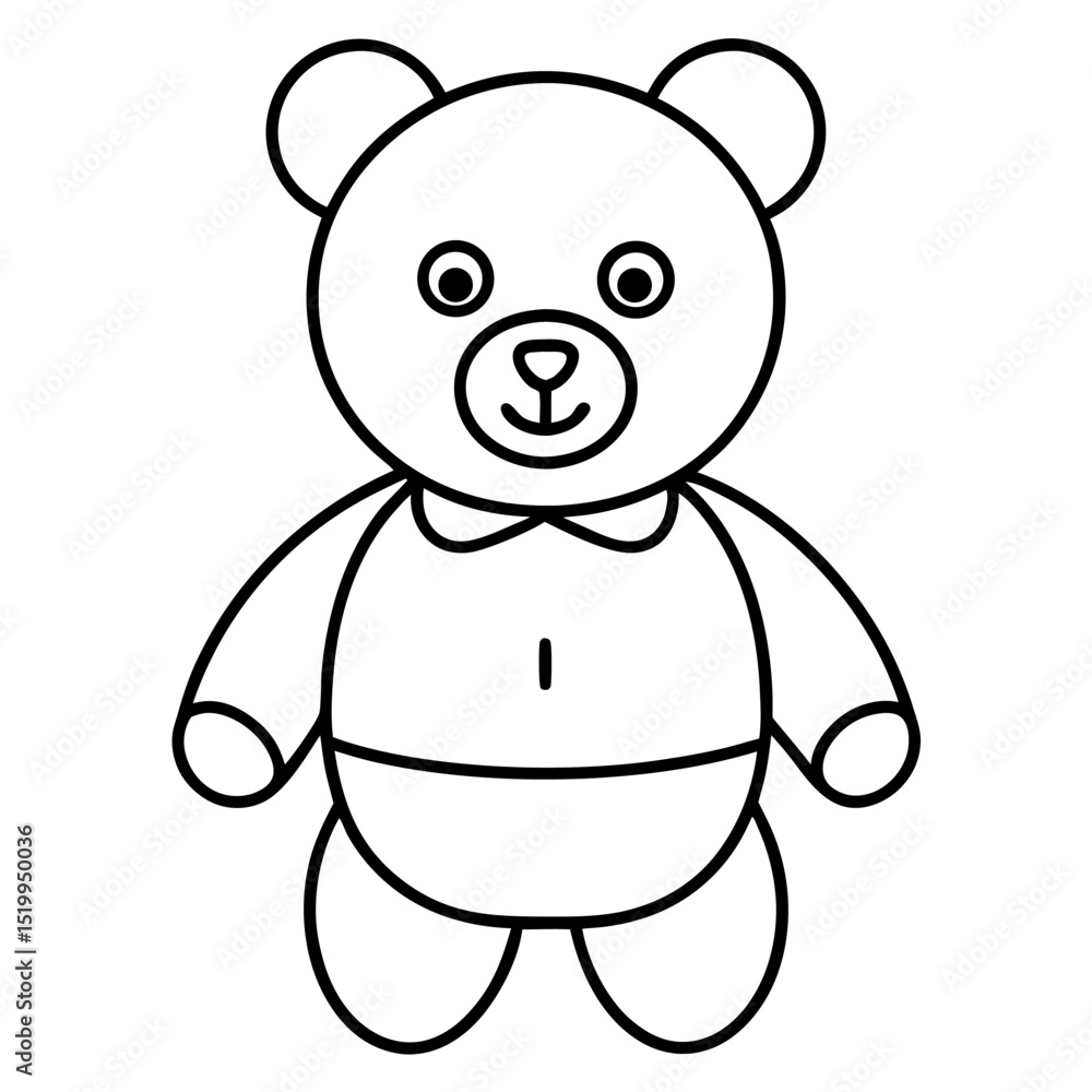 Minimalist vector line art of a teddy bear, (21).eps Minimalist vector line art of a teddy bear, (21).eps