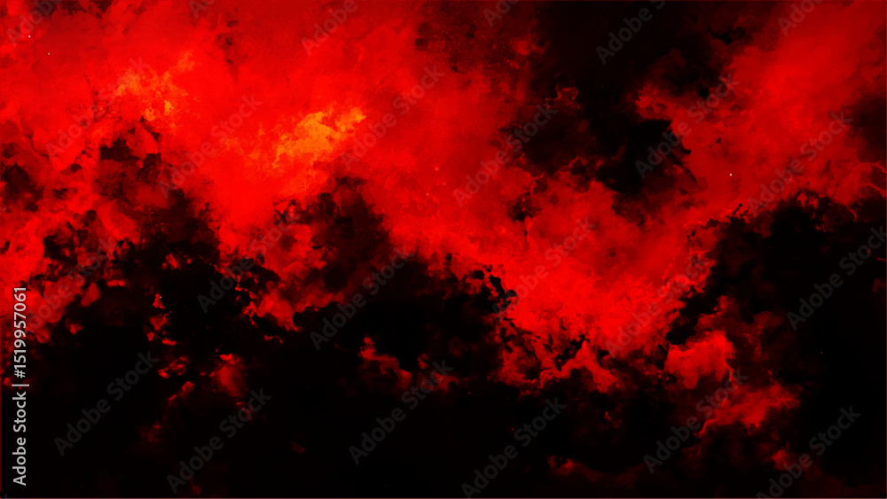 Abstract red and black grunge texture background. Black, red horror background for design. Abstract Watercolor red and black grunge background painting. Abstract red and black grunge texture background. Black, red horror background for design. Abstract Watercolor red and black grunge background painting.
