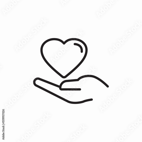 association care icon sign vector