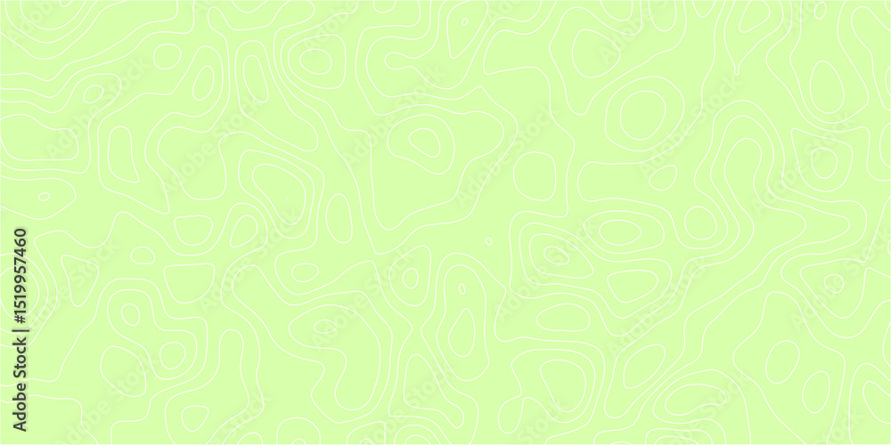 Fototapeta premium Seamless artistic background with wavy mapping lines