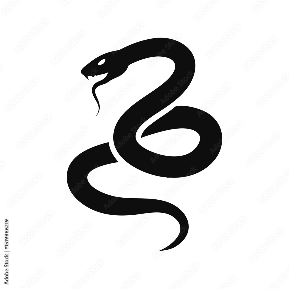 Snake silhouette, Snake silhouette vector Snake silhouette, Snake silhouette vector
