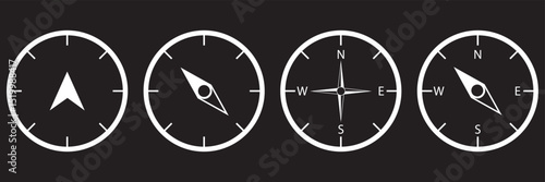 compass. compass vector.