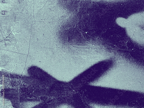 Halftone Textured Wall Scribbles