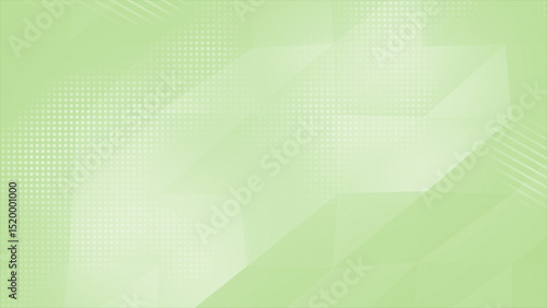 Abstract Lime green hi-tech low poly corporate background. Multiple polygon shapes geometrical background