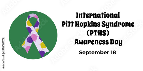 International Pitt Hopkins Syndrome (PTHS) Awareness Day, poster, banner, leaflet or postcard idea about a rare disease