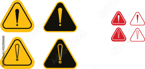 Warning danger triangle icon set set. Vector collection isolated on transparent background hazardous apps and website material symbol in trendy style. Globally harmonized system all classes caution Free Download Warning danger triangle icon set set. Vector collection isolated on transparent background hazardous apps and website material symbol in trendy style. Globally harmonized system all classes caution - GFXLoad