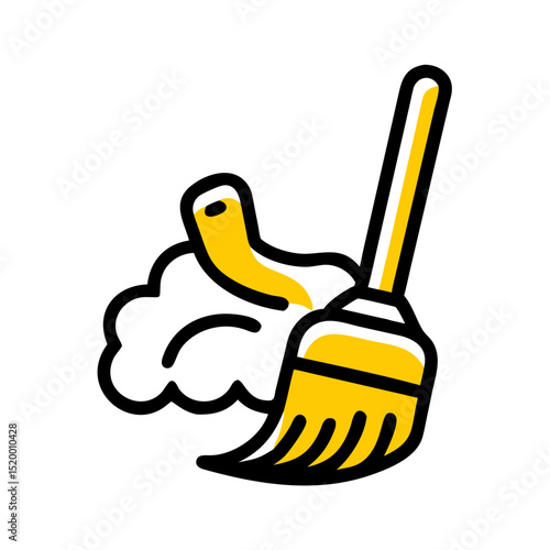 cleaning vector icon