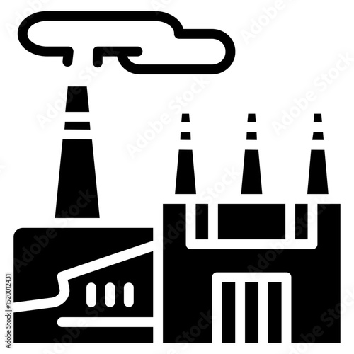 Factory glyph icon