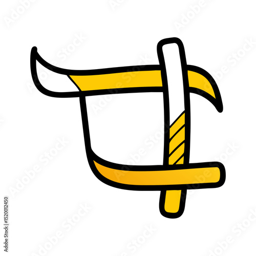 crop tool vector icon