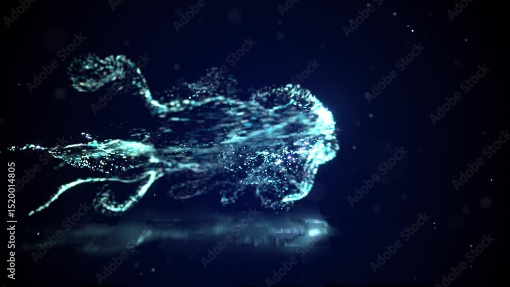 Electric Fluid Particles - Set of 2