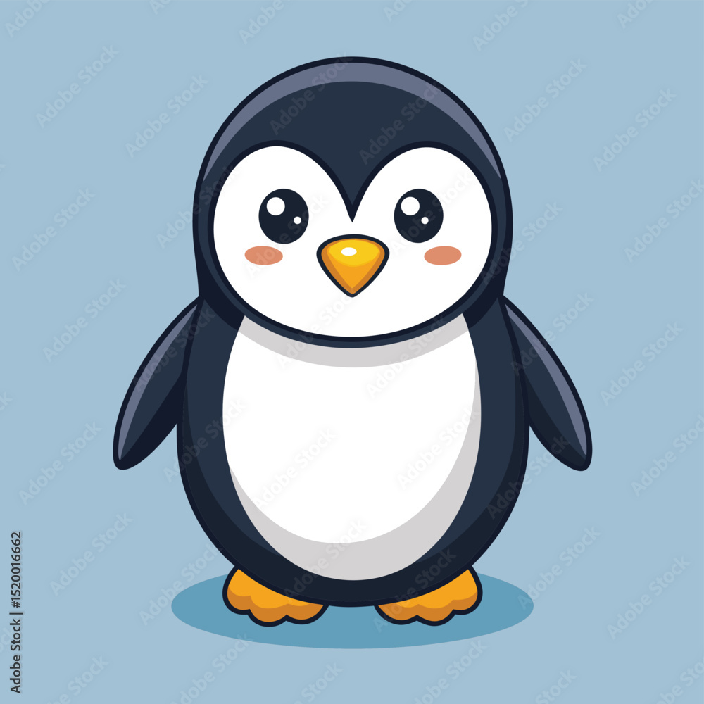 Fototapeta premium Cute Cool Boy in Dabbing Pose – Cartoon Vector Icon Illustration, People Fashion Concept Isolated