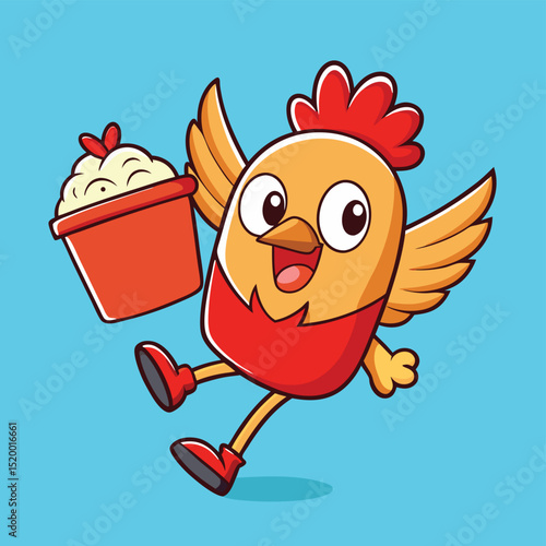 Cute Happy Penguin – Cartoon Icon Illustration, Animal Nature Concept Isolated in Flat Cartoon Style
