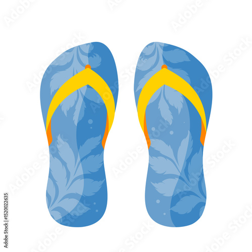 Summer flip-flops – vector illustration