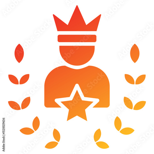 Dignity Glyph Gradient Icon