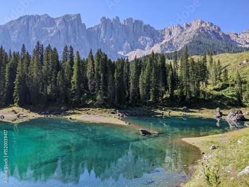 Dolomites lake