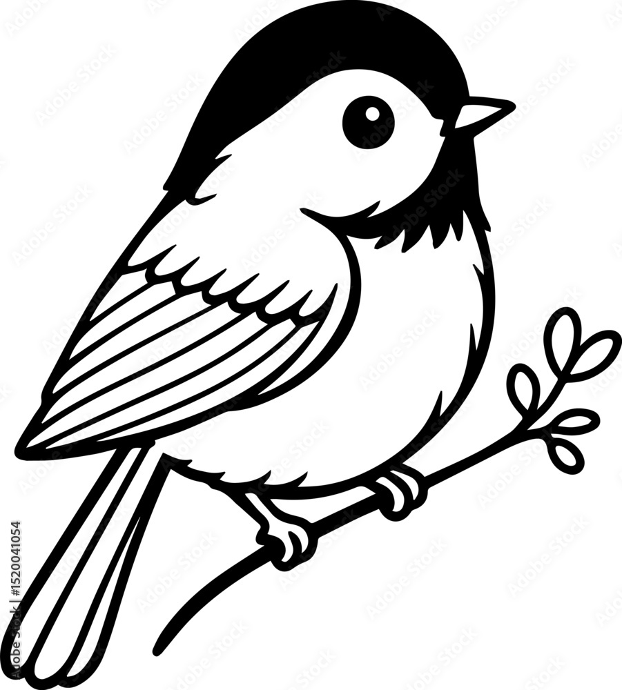 Obraz premium Bird Vector EPS Design