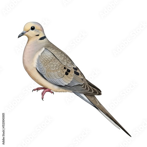 bird on a white background