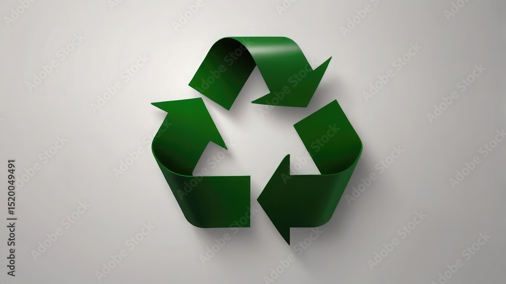 Green Recycle Sign Green Recycle Sign
