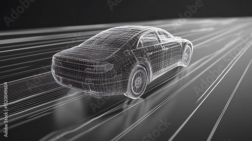 car on a road