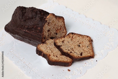 homemade,tasty,brown honey-cake close up