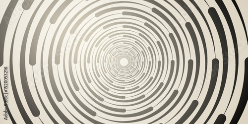 spirals illusion black and white background