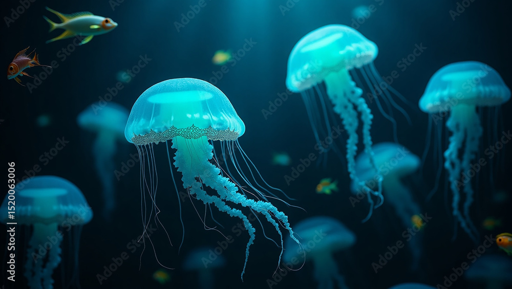 Bioluminescent Ocean Life – Glowing Deep-Sea Creatures Bioluminescent Ocean Life – Glowing Deep-Sea Creatures