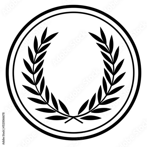 laurel wreath vector