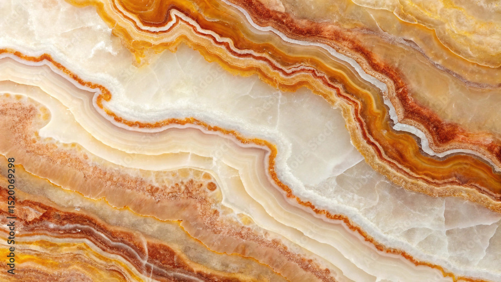 Earthy Peach and Orange Onyx Pattern - Organic Mineral Background Earthy Peach and Orange Onyx Pattern - Organic Mineral Background