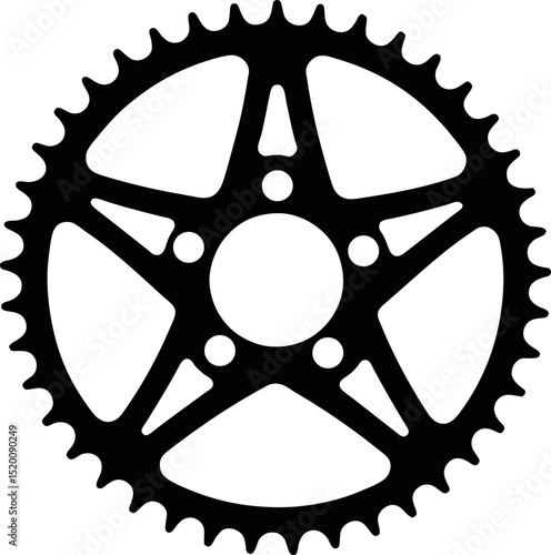 Bicycle Crank SVG Cut Files for Cricut & Silhouette