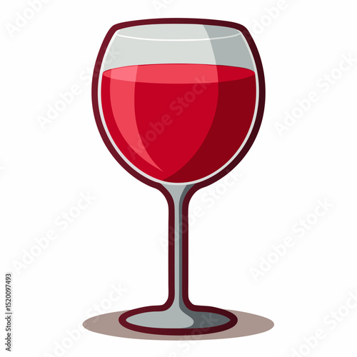 glass of red wine