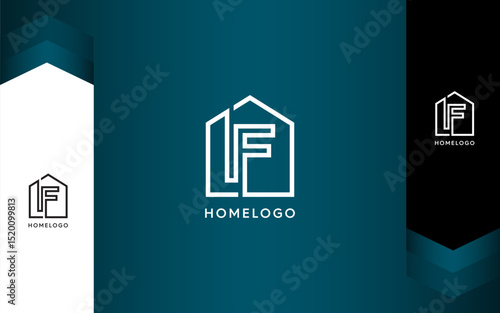 Letter F Home and Building Logo