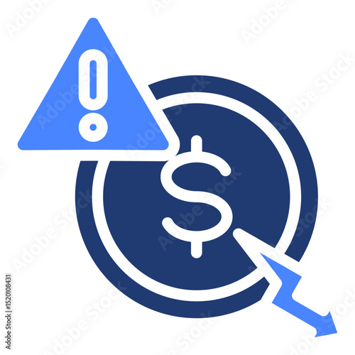 Financial Crisis Icon