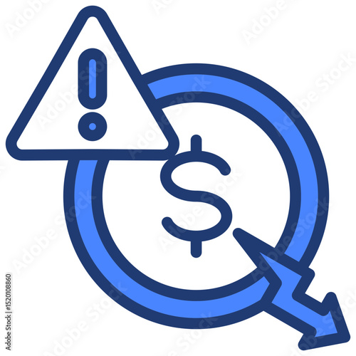 Financial Crisis Icon