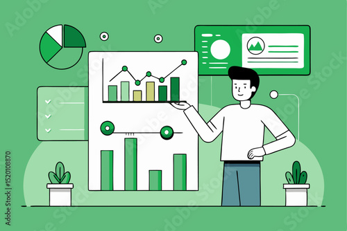 Business analysis, data reporting, workspace presentation, work efficiency, business data, work progress, professional development, analysis task, work management, reporting management.