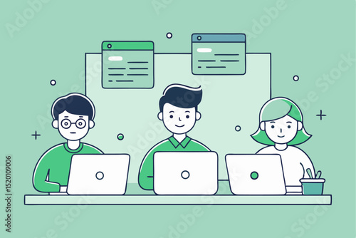 Team collaboration, code development, workspace synergy, work efficiency, team project, work progress, professional development, group development, work management, development management.