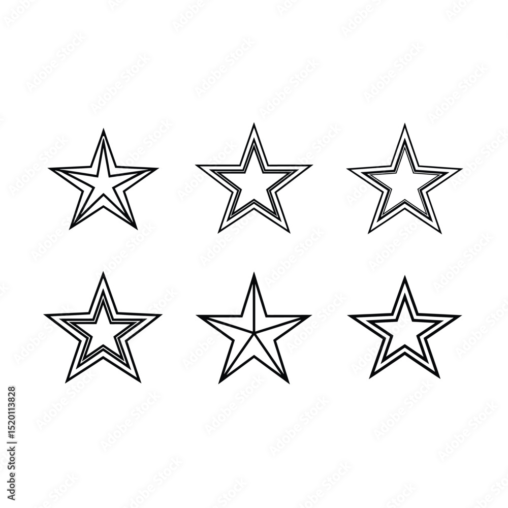 Star Icon Vector Graphic Design File for Digital Projects and UI Elements Star Icon Vector Graphic Design File for Digital Projects and UI Elements