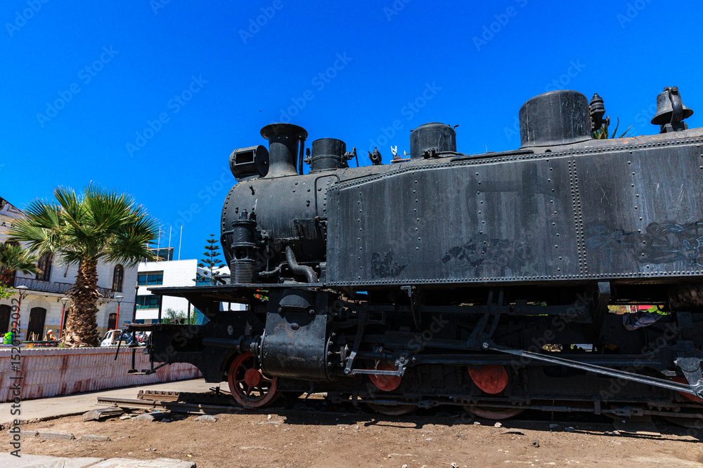 Obraz premium Streets of the city of ARICA, Chile.